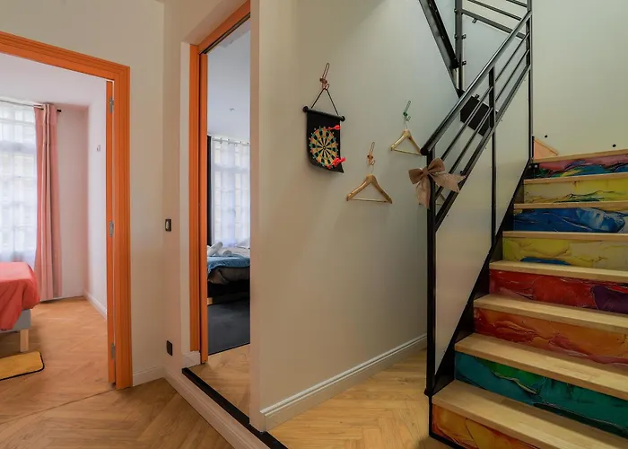 Appartamento Duplex Coloré 6 Personnes Place Des Héros - Vue Beffroi - Centre Arras