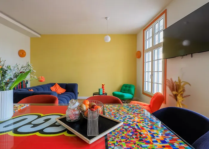 Duplex Coloré 6 Personnes Place Des Héros - Vue Beffroi - Centre Appartamento *