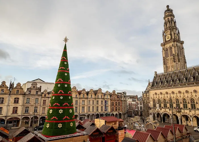 Duplex Coloré 6 Personnes Place Des Héros - Vue Beffroi - Centre Arras